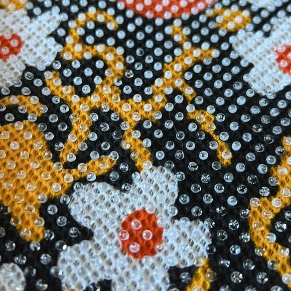 Vintage Floral Beaded Bag - Picture 2 of 10